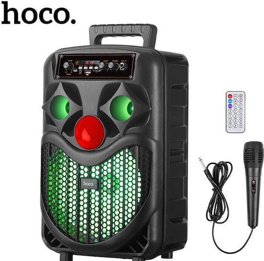 Hoco Karaoke Speaker with Wired Microphone and Lighting Effects DS39 13755 Black
