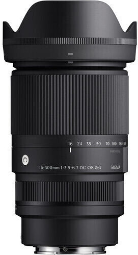 Sigma Crop Φωτογραφικός Φακός 16-300mm f/3.5-6.7 DC OS Contemporary Macro για Canon RF Mount Μαύρος