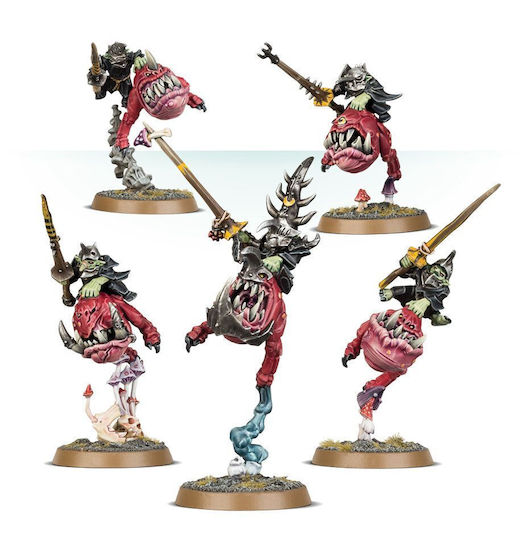 Warhammer Age Sigmar Boingrot Bounderz Squig Hoppers 89-44