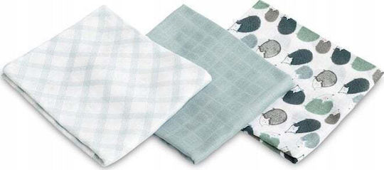 Sensillo Baby-Soßtuch 70x80cm 3 Stück