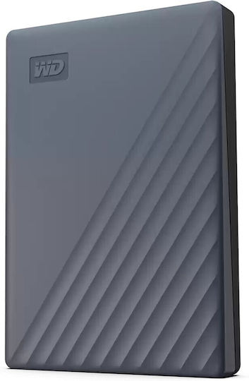 Western Digital My Passport USB-C / USB 3.0 External 2.5" HDD 5TB Silicon Grey