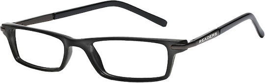 Readers Lesebrille +2.00 in Schwarz Farbe RD181