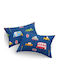 Eponj Home Kids Pillowcase Set 50x70cm Blue