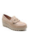 Damen Mokassins in Beige Farbe