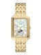 Multifunction Women's Watch with Gold Metal Bracelet