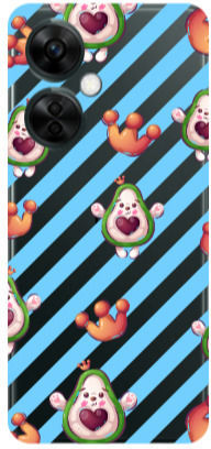 Oneplus Nord Ce 3 Lite 5g King Avocado Transparent Silicone Tpu Θήκη