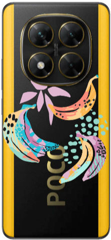 Xiaomi Poco X7 Banana Transparent Silicone Tpu Θήκη