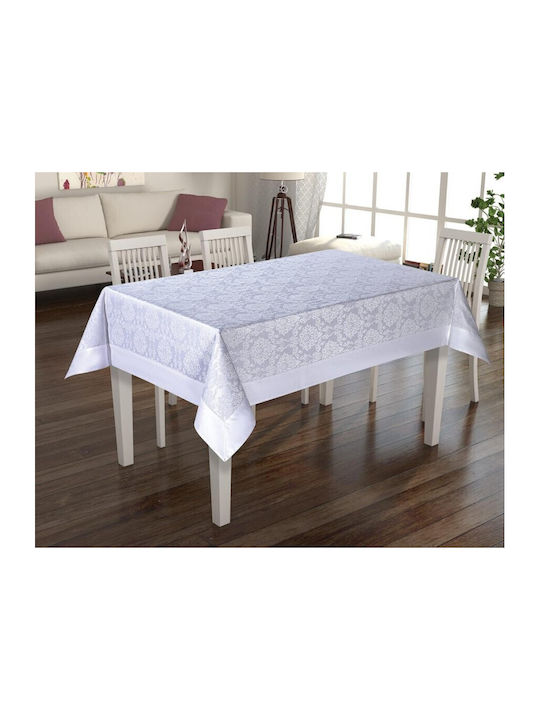 Tropik Home Tablecloth White 160x220cm