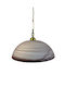 Epiplo-Fos Pendant Light Brown with Crystals for Socket E27 40x40x25cm
