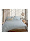 Nef-Nef Homeware Sheet Sets Single 170x270cm. Claris Blue 3pcs