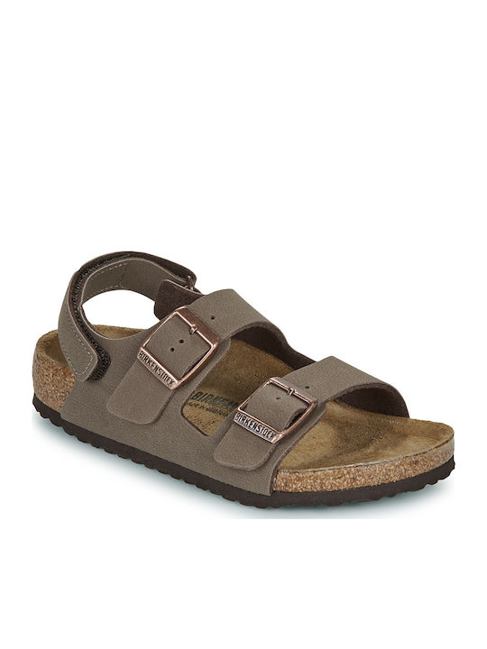 Birkenstock Kids' Sandals Milano Anatomic Brown