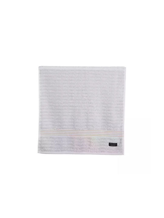 Nef-Nef Homeware Bath Towel Elgyn 80x160cm Off White Weight 600gr/m²
