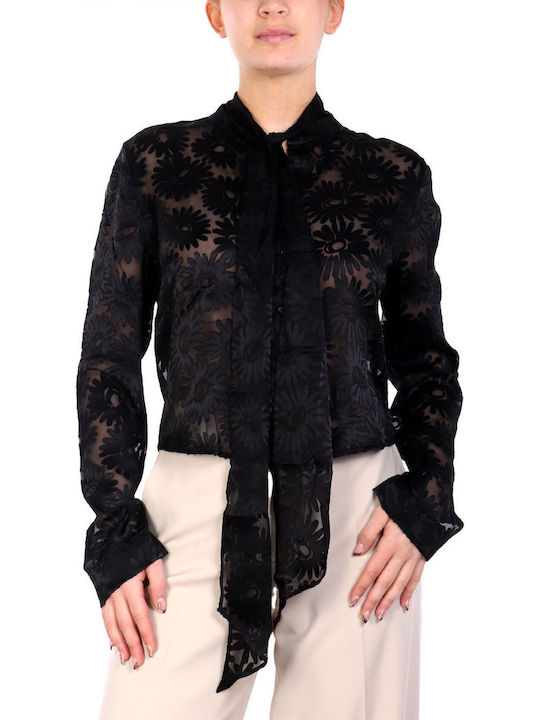 Eurydyke Women's Long Sleeve Shirt Black