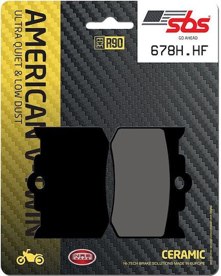 Plăcuțe de frână Sbs 678h.hf American V-twin Ceramic