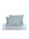 Nef-Nef Homeware Scofield Pillowcase Set with Envelope Cover Blue 52x72cm.