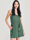 Women's One-piece Shorts Forest Green Khaki