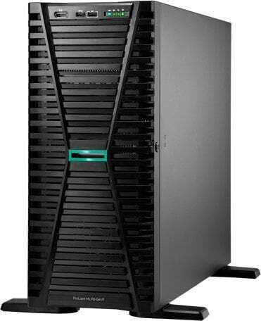 HP ProLiant ML110 Gen11 (Xeon Silver 4510/32GB DDR5/4TB + 4TB /2x1G 4LFF VROC NBD333/ohne Betriebssystem)