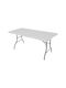 Tisch Zusammenklappbar White 180x74x74cm