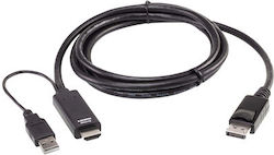 Aten 2l-7d02hdp True 4k 1.8m Hdmi To Displayport Cable Aten True 4k 1.8m Hdmi To Displayport Cable 2l-7d02hdp Months Warranty Aten 2l-7d02hdp True 4k 1.8m Hdmi To Displayport Cable Aten True 4k 1.8m Hdmi To Displayport Cable 2l-7d02hdp Months Warranty