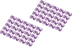 Digitus Color Clips Patch Cable Violet Digitus