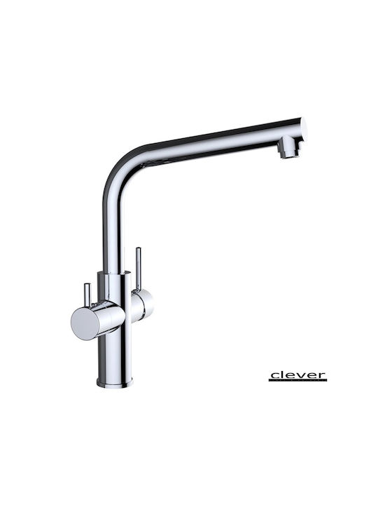 Clever Küchenarmatur Silber 807-0120