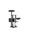 Feandrea Scratching Post Cat Trees Gray 4 levels