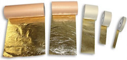Borma Wachs Cdo66or12 Imitation Gold-Silber Rolle Metallblatt Vergoldungsrolle Gold "2.5" 2,5cm*50m Borma Wachs Cdo66or12 Imitation Gold-Silber Rolle Metallblatt Vergoldungsrolle Gold "2.5" 2,5cm*50m