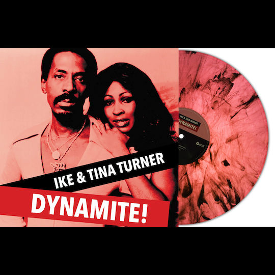 Ike & Tina Turner Dynamite Light Red Marble 1 Vinyl