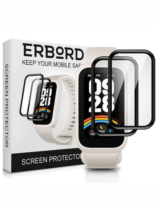 2x Υβριδικό Γυαλί Erbord Xiaomi Smart Band 9 Active