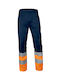 Delta Plus Reflectorizant Pantaloni de Lucru Portocaliu