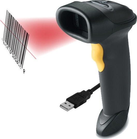 ACP Handheld Scanner Wired with 1D Barcode Reading Capability