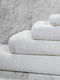 Aigaion Bath Towel 90x180cm White Weight 600gr/m²