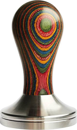 Feggrini Tamper with Flat Surface 51mm in Brown Color