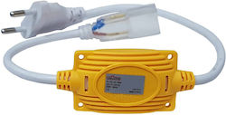 Stromkabelstecker Universe LED-Streifen 230 Volt bis zu 50 m Endkappe 2-u009256