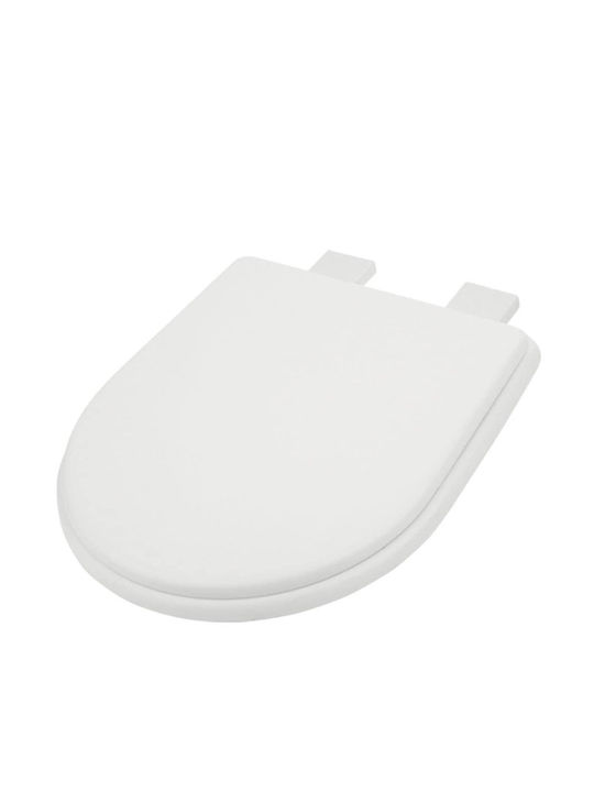 TechnoSet Toilettenbrille Kunststoff 42x36cm Weiß