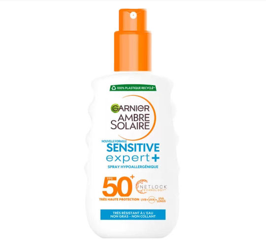 Garnier Ambre Solaire Sensitive Expert+ Sunscreen SPF50+ in Spray 200ml