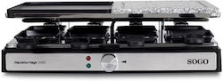 Sogo Raclette Λείας Πλάκας 2000W Sogo Raclette Λείας Πλάκας 2000W