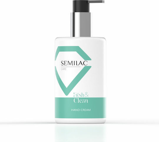 Semilac Care Fresh & Clean Crema de mâini hidratantă și pentru unghii 250ml