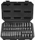 48-piece Deep Short Impact Socket Set Bits Hexagonal 1/4 Inch Drive Cr-mo