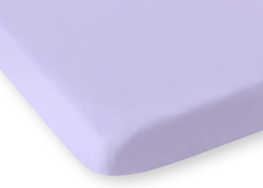 Bobono Baby Bettlaken Für Krippe Baumwolle Mangekyō Lila 60x120cm