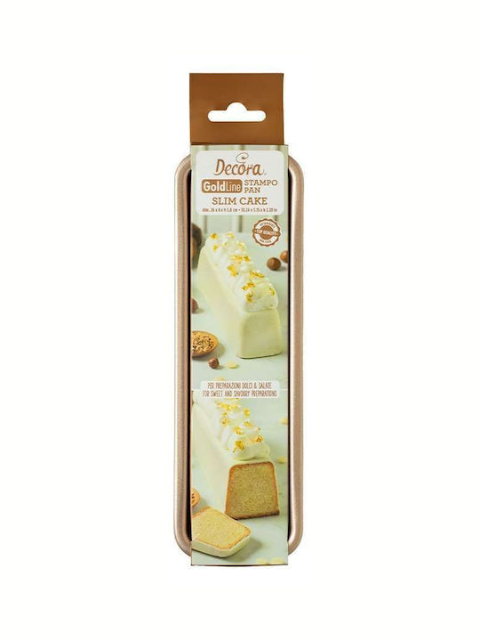 Decora Formă de Patiserie pentru Chec Rectangulare 26x8x5.8buc 1buc