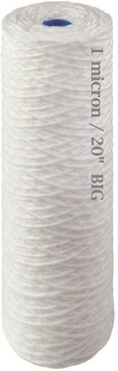 Atlas Filtri Water Filter Cartridge Central Water Filtration System 20" FA 20 BIG SX 1 Micron 1 Micron