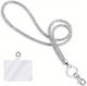 Universaler Diamant-Handy-Umhängegurt Silber