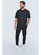 Men's Trousers Tapered Black
