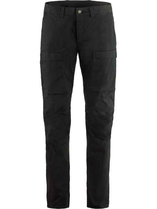 Fjallraven Abisko Ανδρικό Μακρύ Παντελόνι Πεζοπορίας Μαύρο