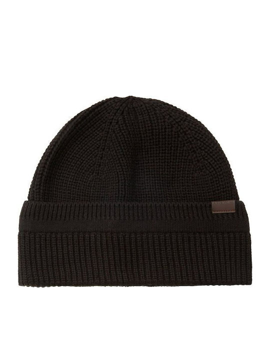 Beanie Beanie Knitted in Black color
