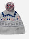 Beanie Beanie Knitted in Gray color