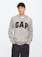 Sweatshirt with Hood Heather Gray