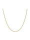 Mv Preziosa Herren Goldene Kette Nacken 9K Länge 60cm