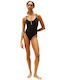 One-Piece Swimsuit Black